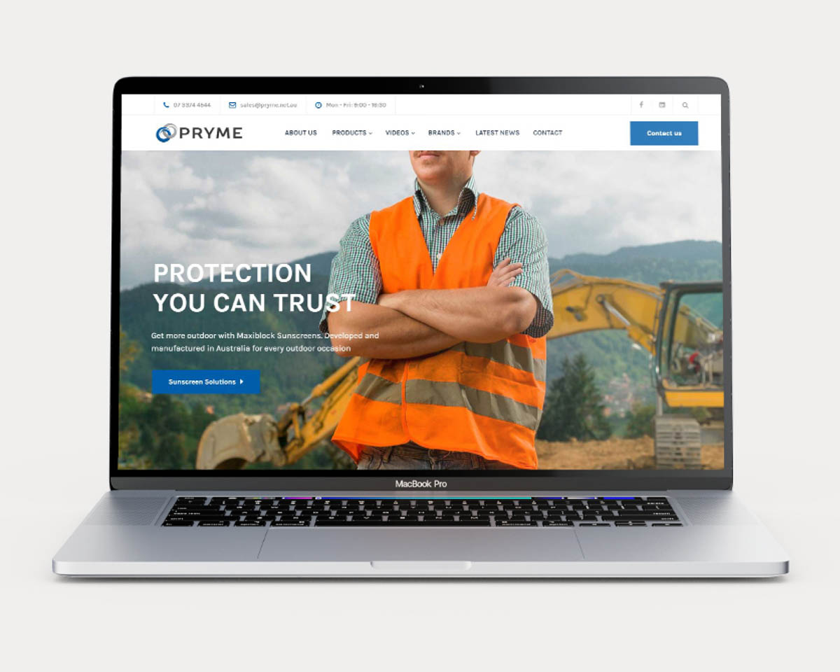 Pryme Website