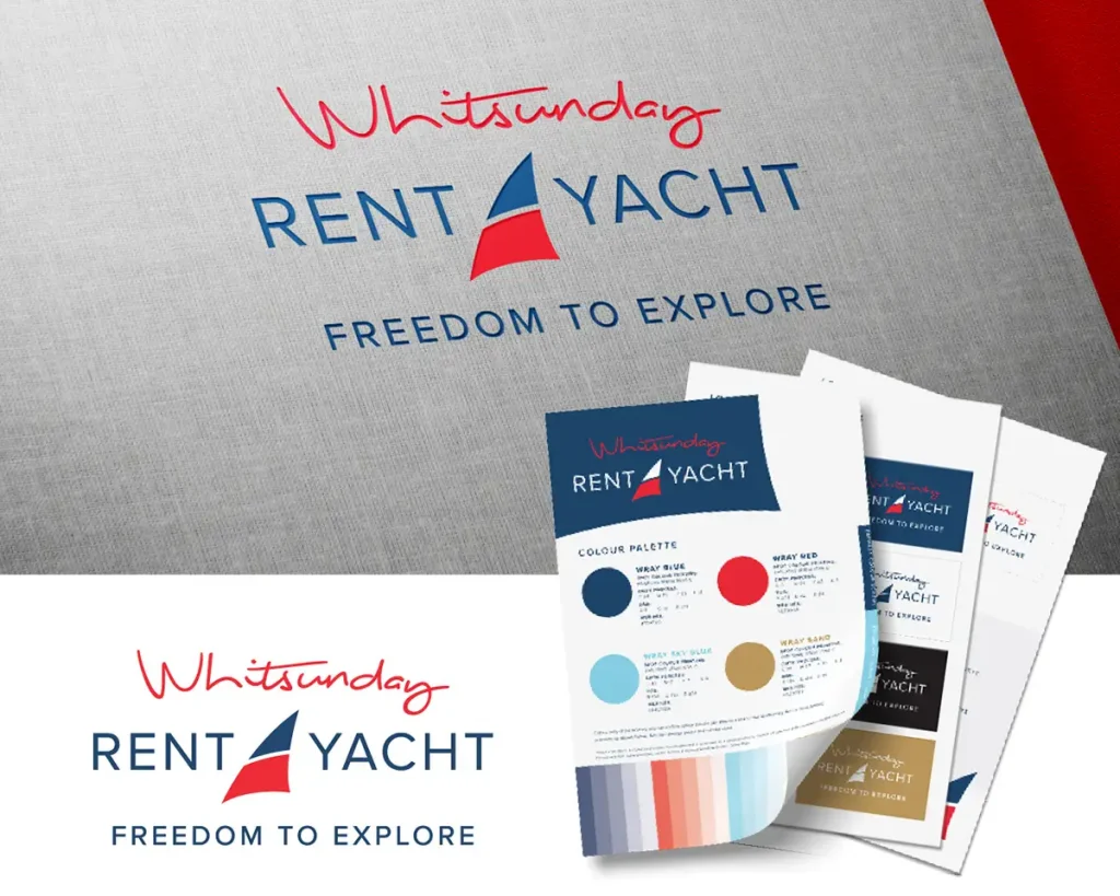 Whitsunday Rent A Yacht Rebrand
